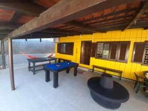 CASA PERTINHO DA PRAIA PARA ATÉ 12 PESSOAS COM MESA DE SINUCA E PING PONG aceita pets